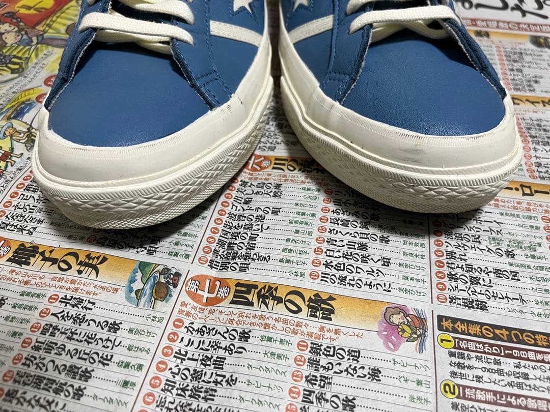 Converse ワンスター(STAR&BARS)レザー スニーカー 28cm — image 4