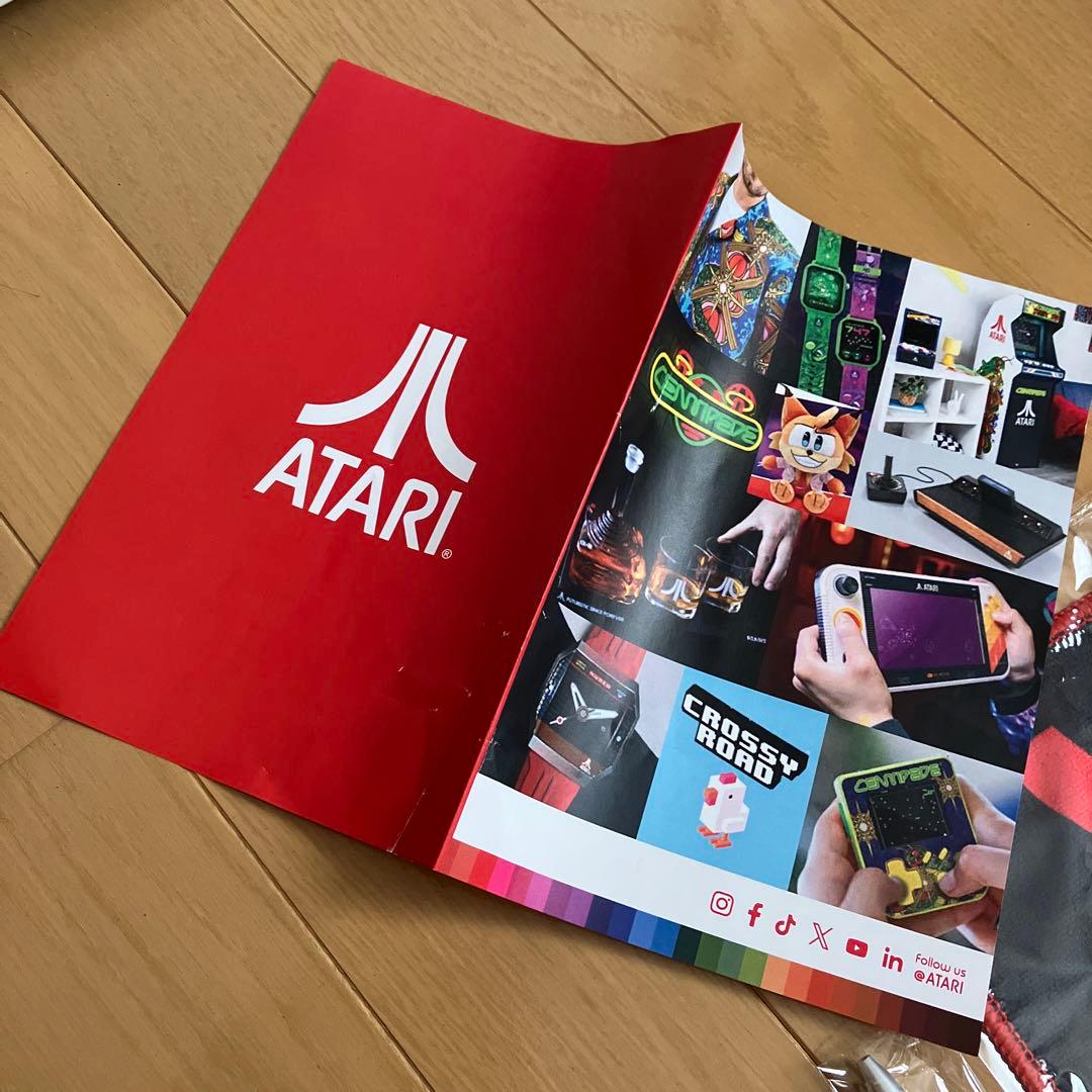 ATARI ロゴ入りクロス・ペン・パンフレットセット — image 2