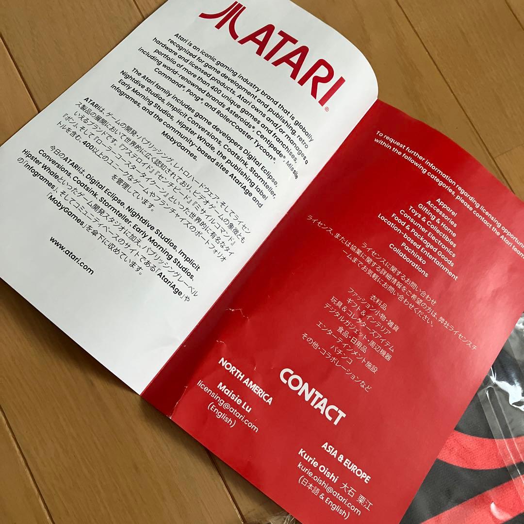 ATARI ロゴ入りクロス・ペン・パンフレットセット — image 3