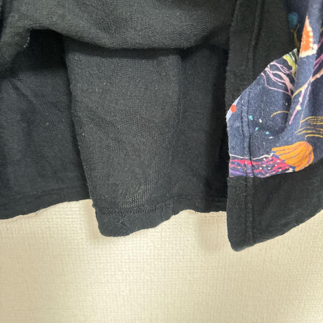 ［scolar］切替カットソー（M）ドルマン袖　クラゲブラック — image 4