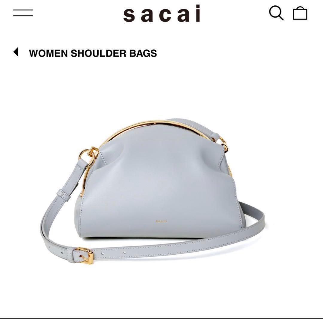 sacai Pursket SmallBag ライトグレー がま口バッグ サカイ — image 2