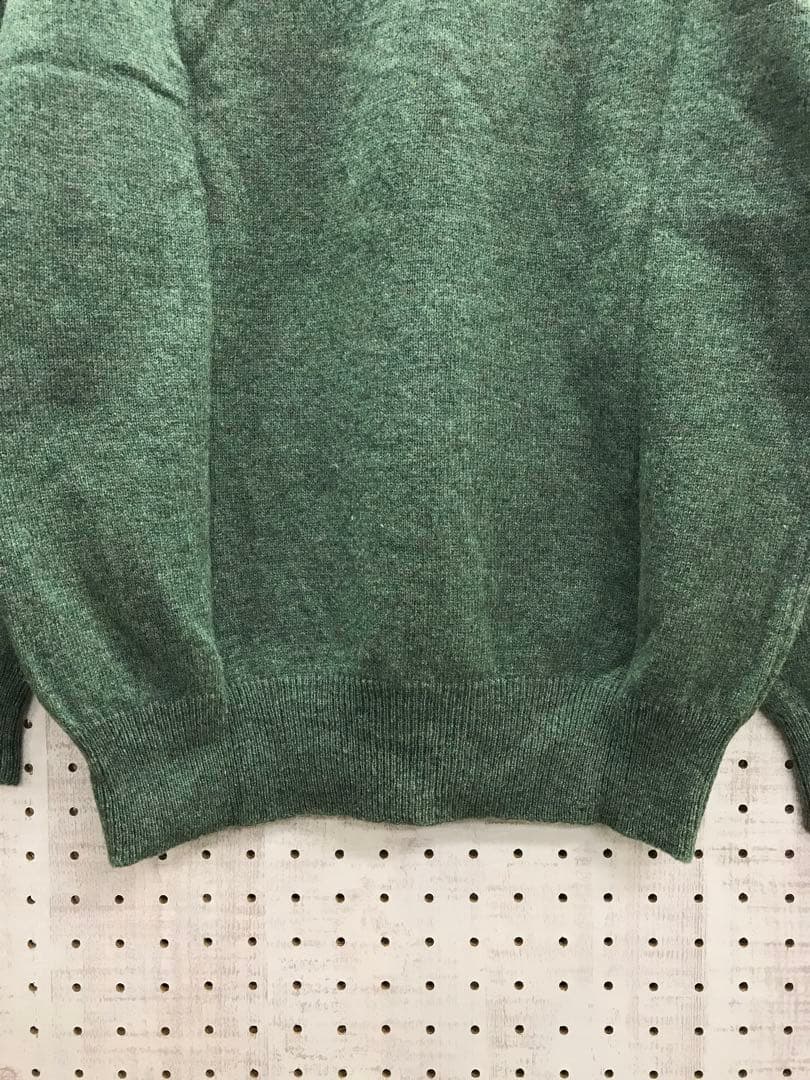 CRESENT MAX 古着 クルーネック 無地 パイル編み ニット セーター — image 5