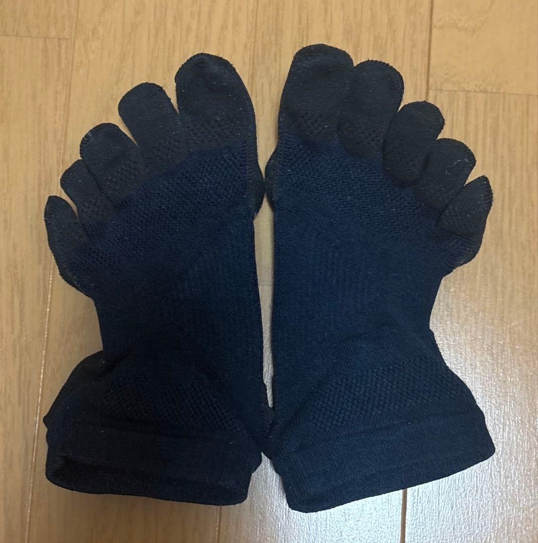 タビオ　レーシングランプロ　五本指　紺　ネイビー　S — image 2