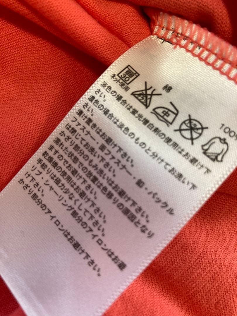Reebok 長袖Tシャツ 赤・ネイビー OT — image 3