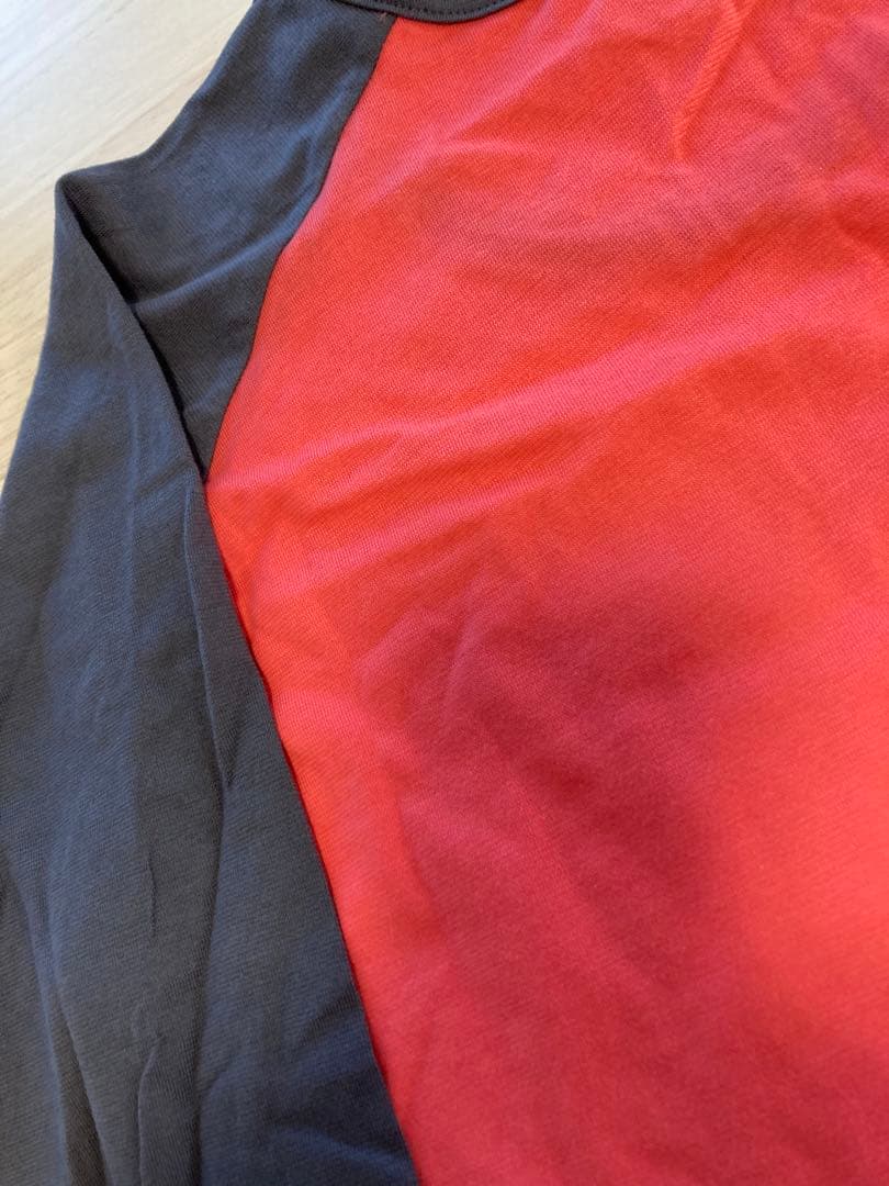Reebok 長袖Tシャツ 赤・ネイビー OT — image 5