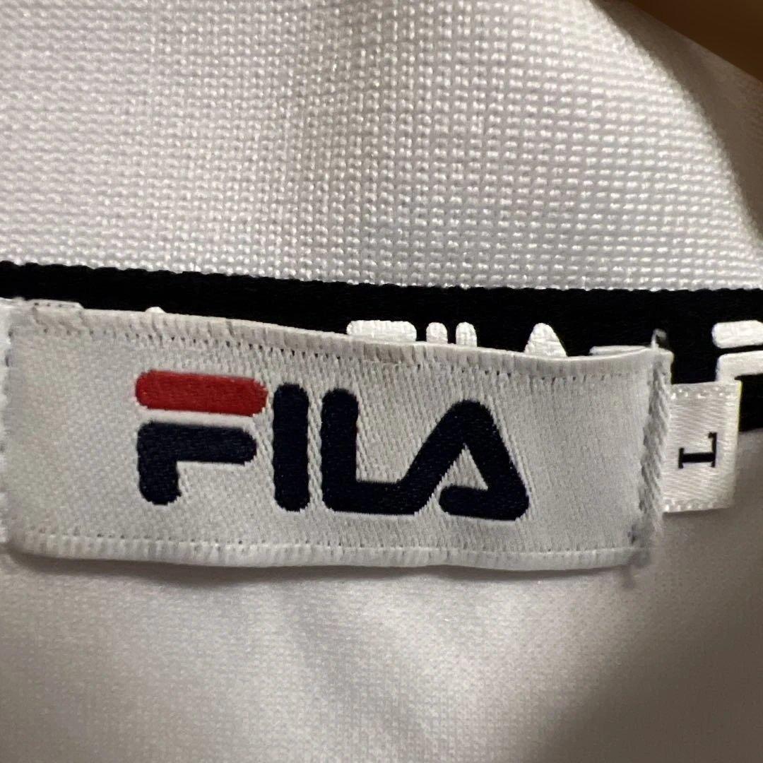 FILA ポロシャツ ホワイト Lサイズ — image 5