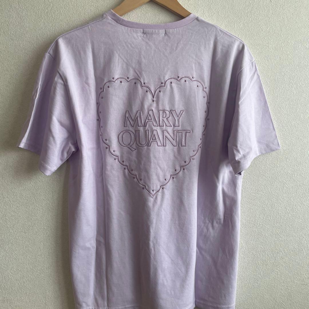 【新品・未試着】MARY QUANT デイジー刺繍 Tシャツ ラベンダー — image 3