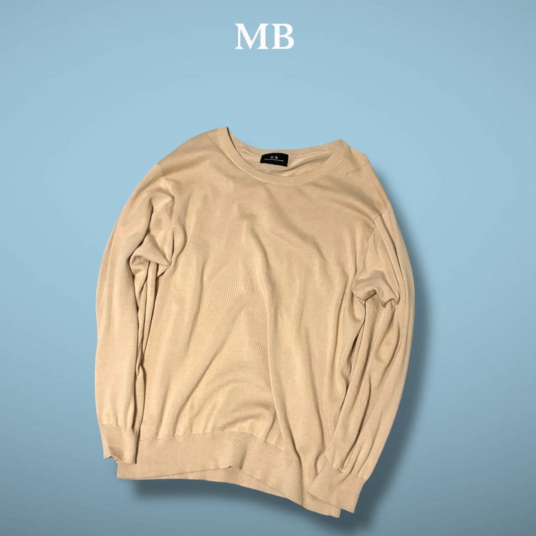 TERU様専用　MB ハイエンド『最強』リラックスニット セーター ベージュ — image 3