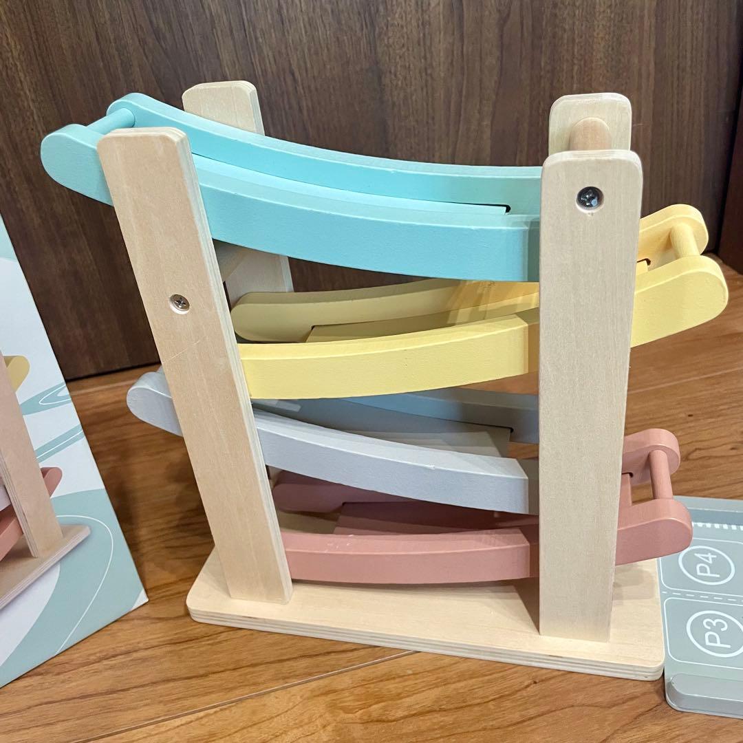 DINORUN スロープトイ 木製カーランプレーサー — image 2