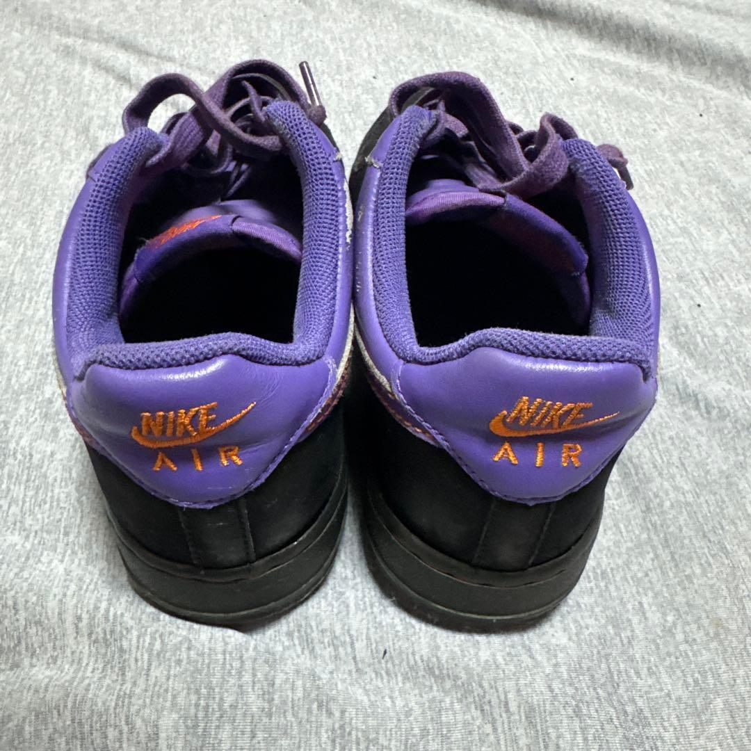 NIKE AIR FORCE 1 ブラック パープル — image 2