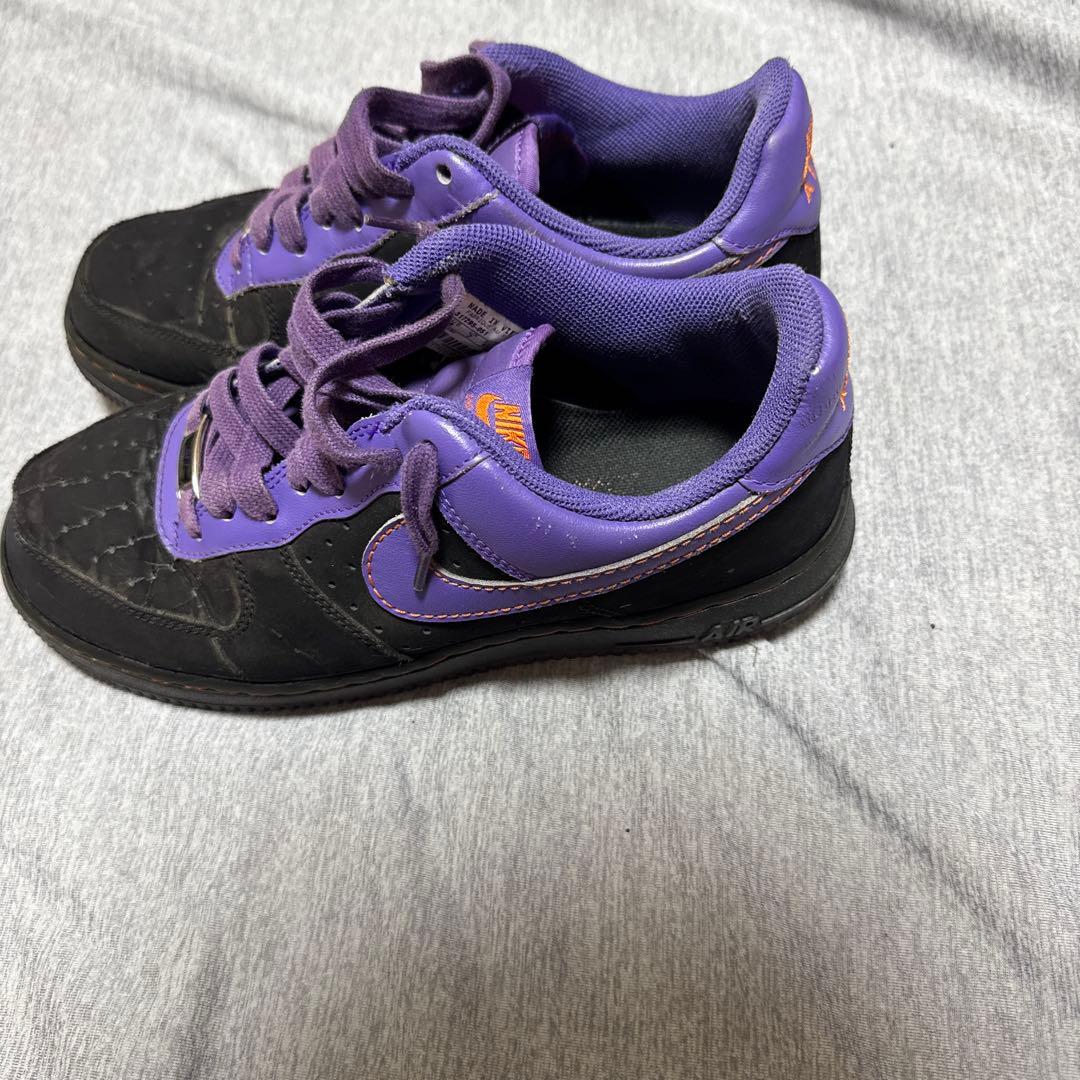 NIKE AIR FORCE 1 ブラック パープル — image 3