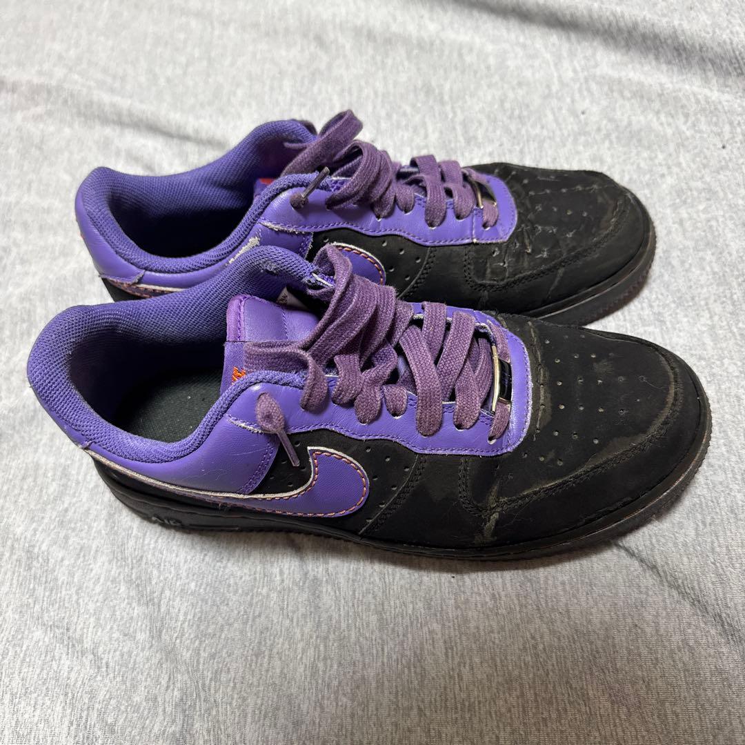 NIKE AIR FORCE 1 ブラック パープル — image 4