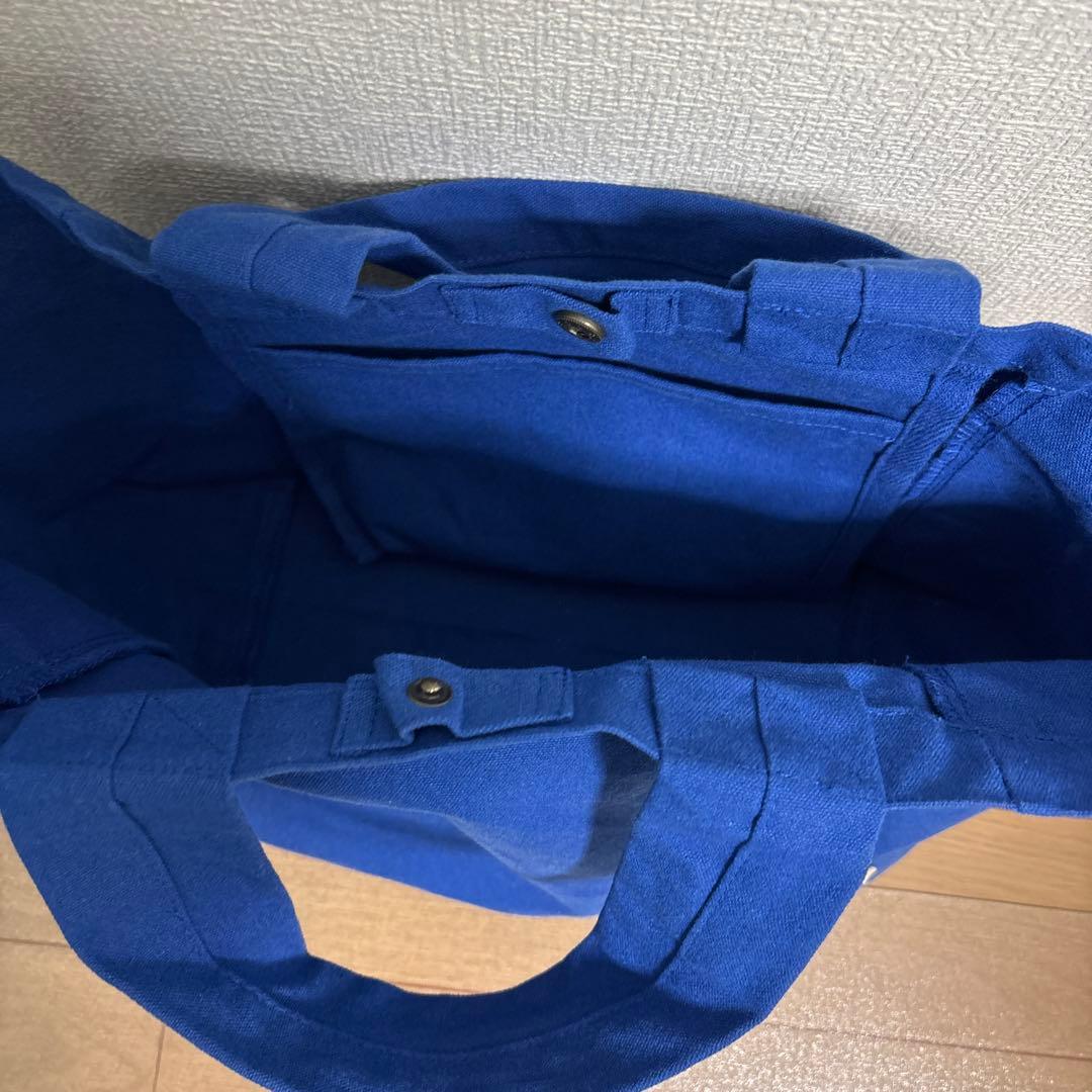e.e.p. キャンバス トートバッグ ブルー — image 4