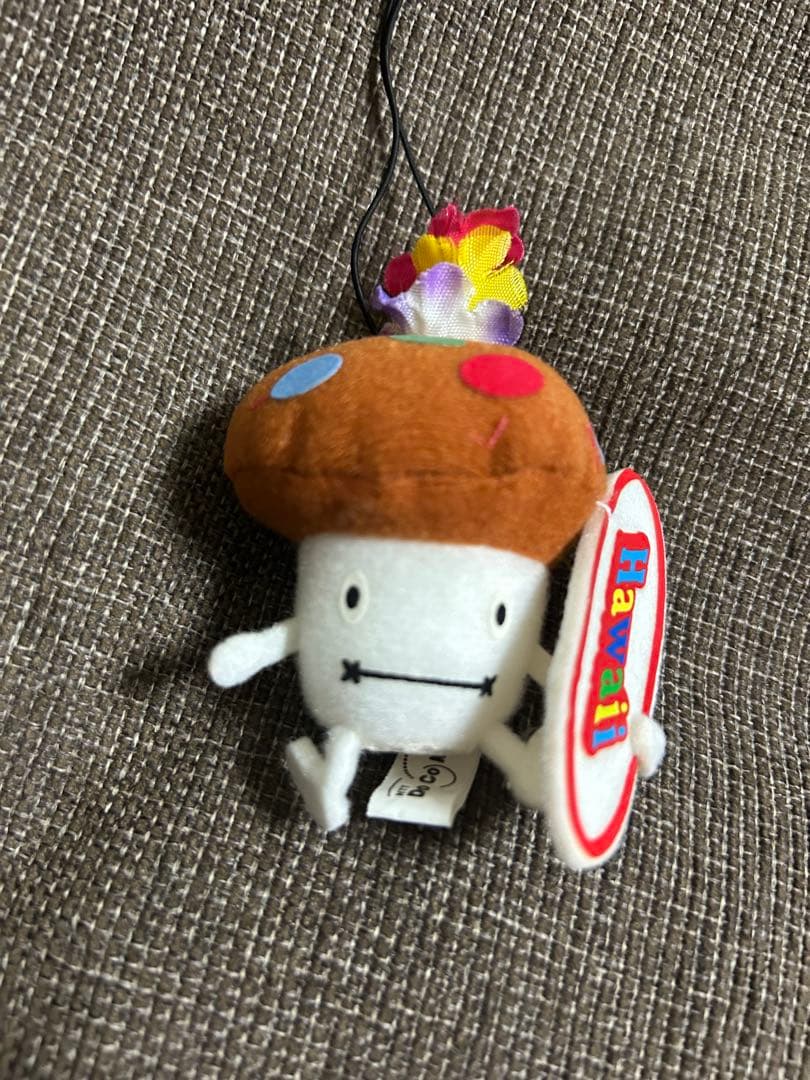 ドコモダケ　ぬいぐるみ　ハワイ　ストラップ　平成レトロ — image 2