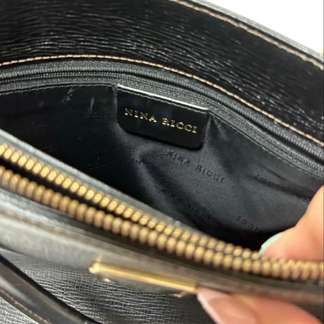 NINA RICCI ハンドバッグ ブラック — image 5