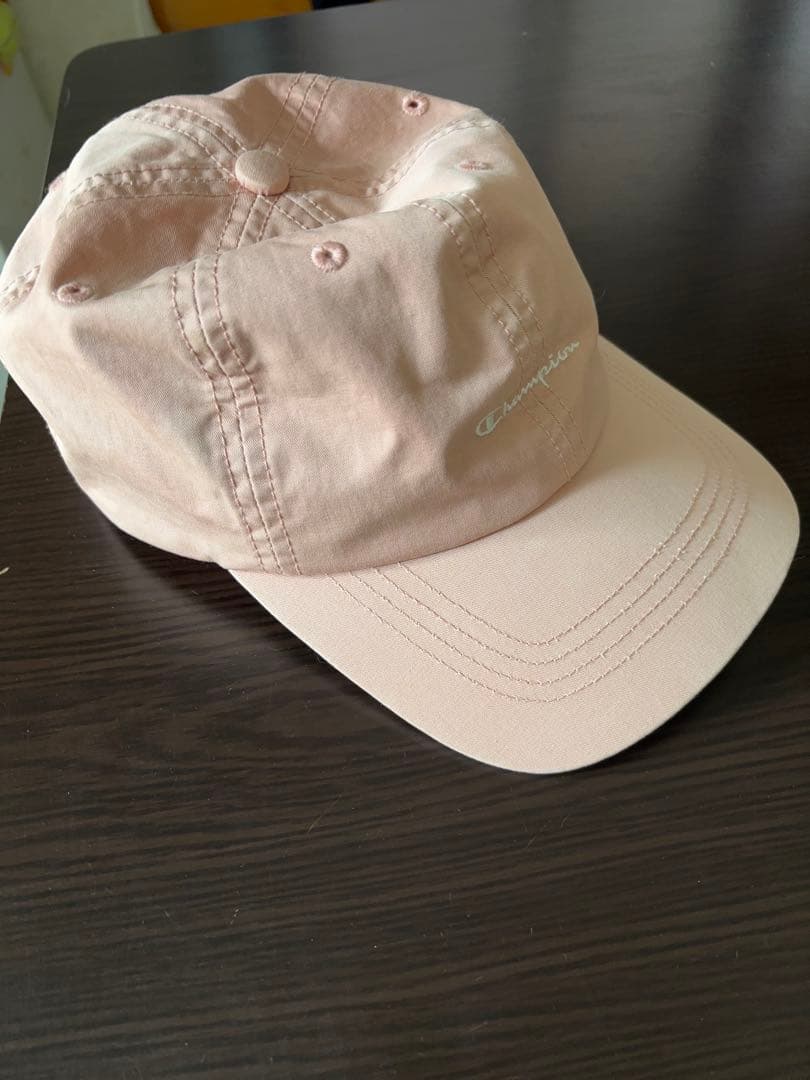 Champion ベースボールキャップ ピンク 19刺繍 — image 4