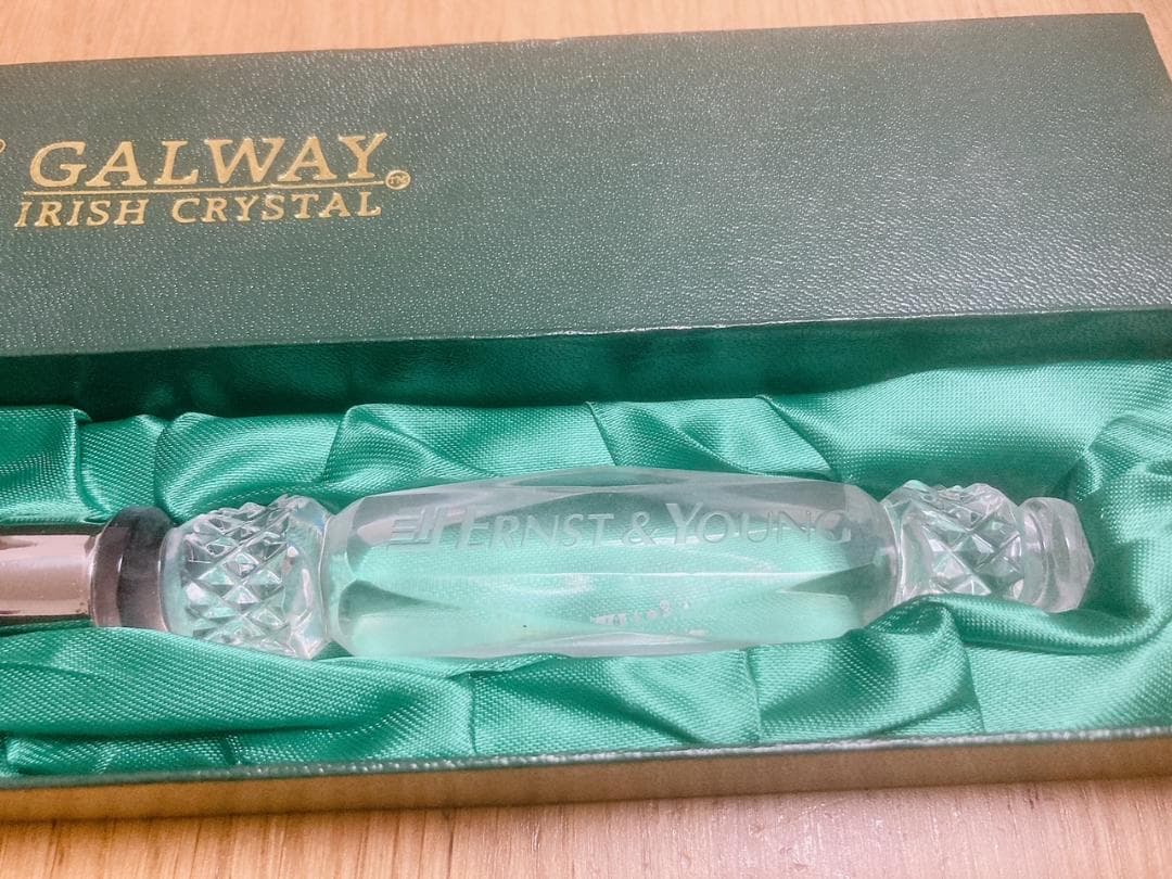 【未使用品】galway irish crystal ペーパーナイフ — image 2