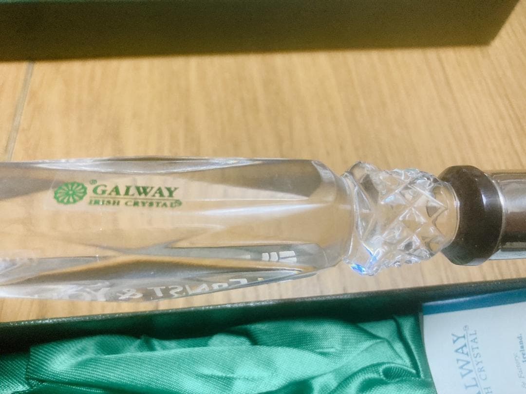 【未使用品】galway irish crystal ペーパーナイフ — image 4