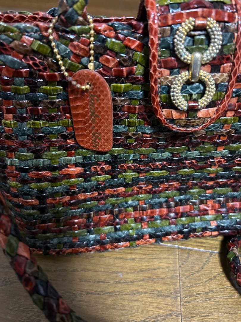 本ヘビ革 snake skin ショルダーバッグ — image 2