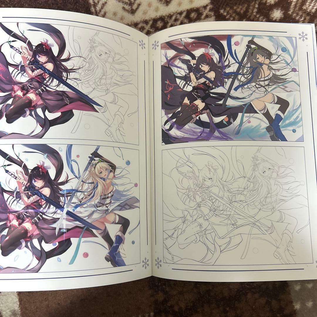 同人誌　Edelweiss F.I.S フルカラーイラスト本　2冊セット — image 3