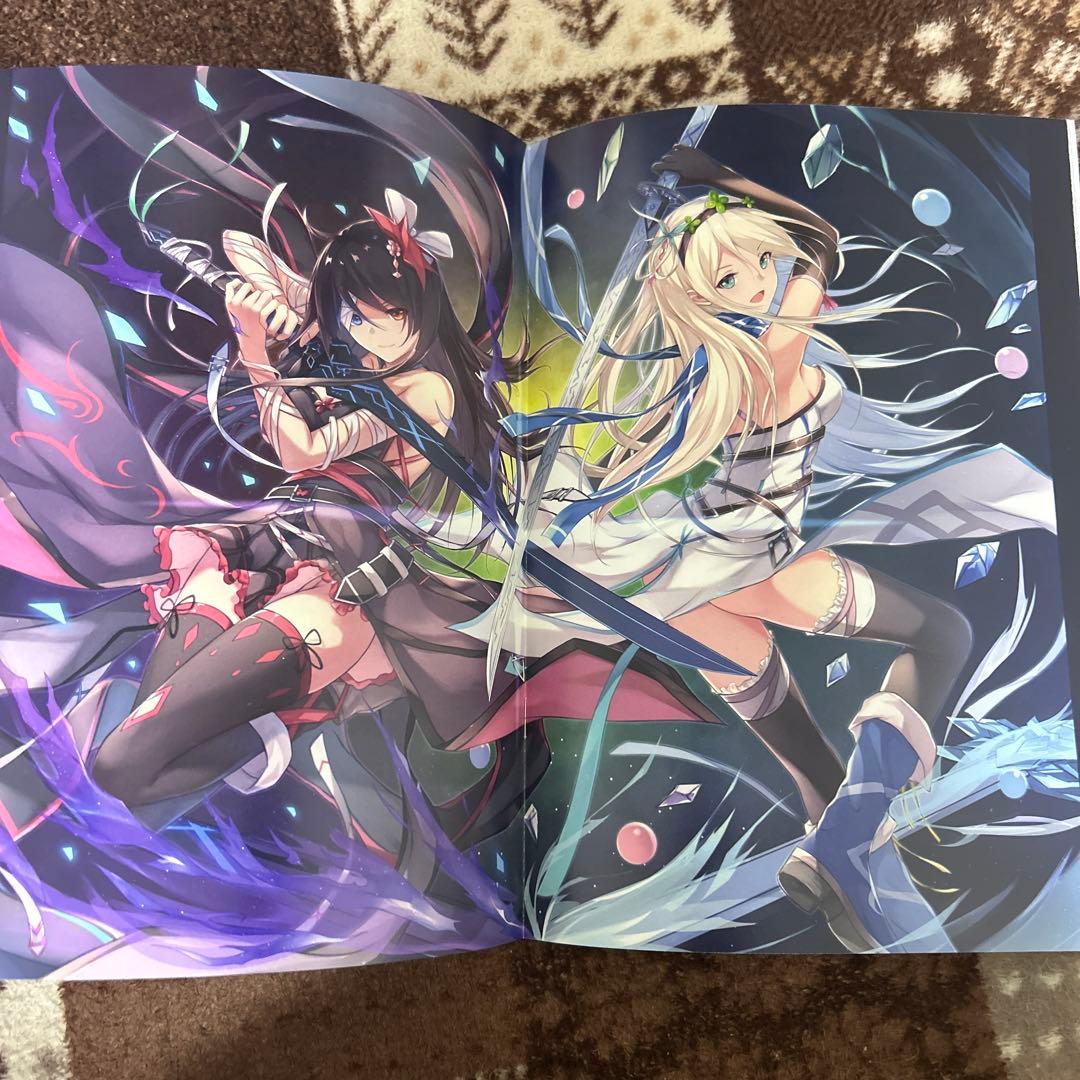 同人誌　Edelweiss F.I.S フルカラーイラスト本　2冊セット — image 4