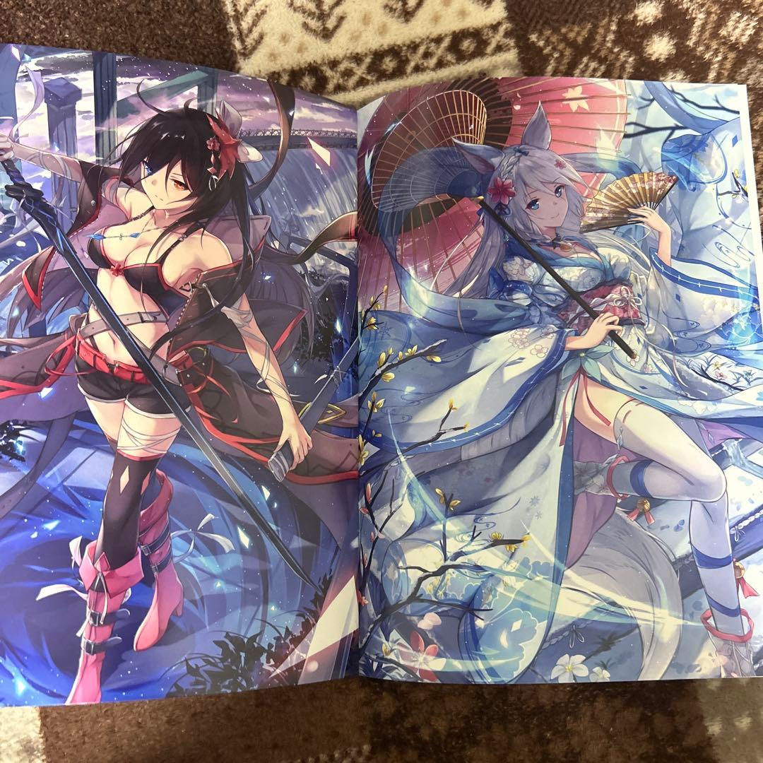 同人誌　Edelweiss F.I.S フルカラーイラスト本　2冊セット — image 5