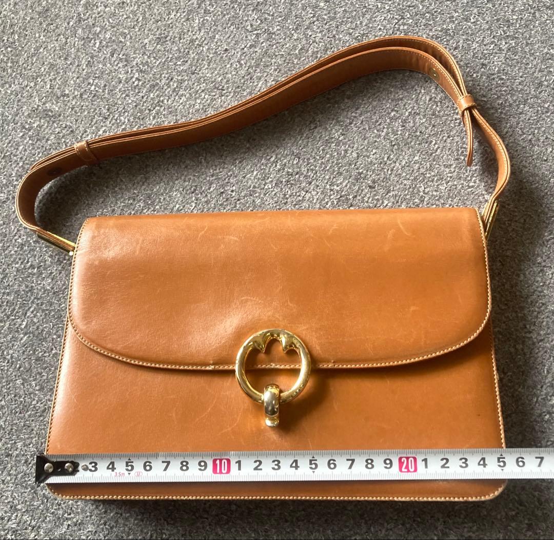 ジャンク品 made in italy ハンドバッグ ショルダーバッグ — image 3