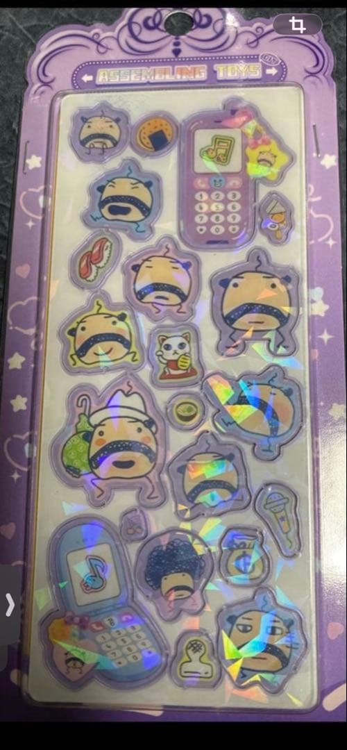 おやじっちキラキラアクリルシール　送料￥160込み — image 3