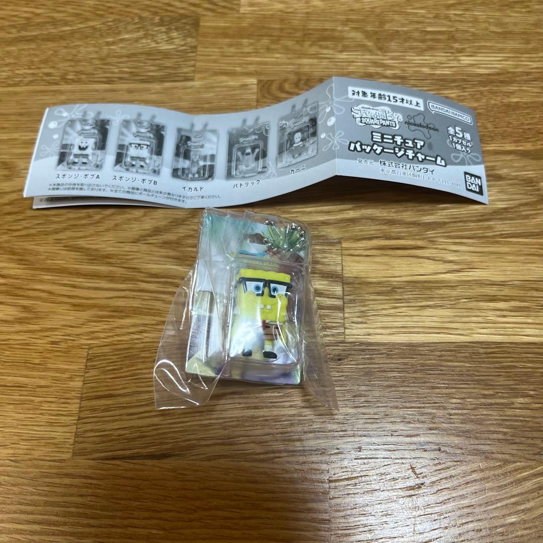 スポンジ・ボブ ミニチュアパッケージチャーム スポンジ・ボブB — image 3