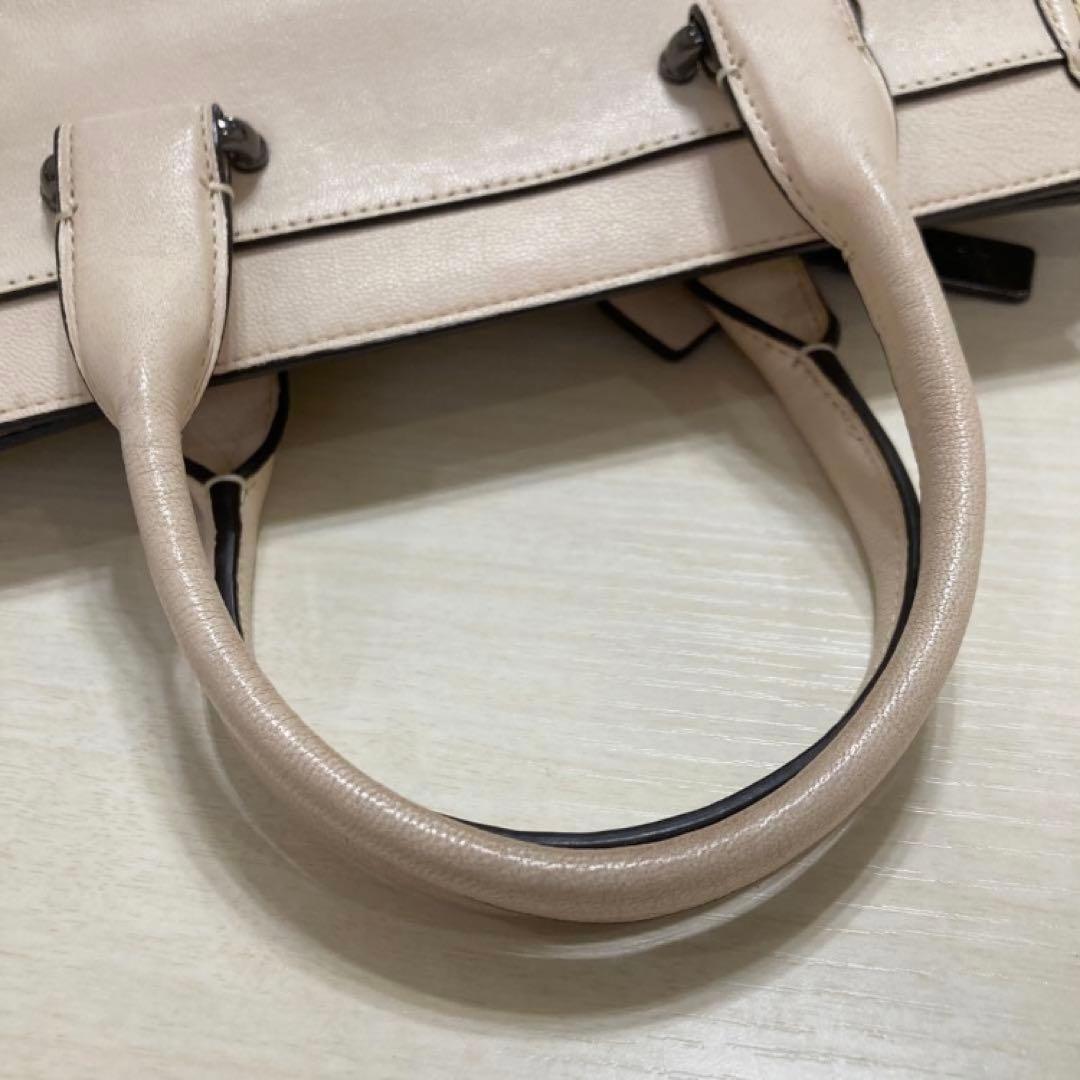 【COACH】スワッガー　キャリーオール　レザー　アイボリー　白　ホワイト — image 5