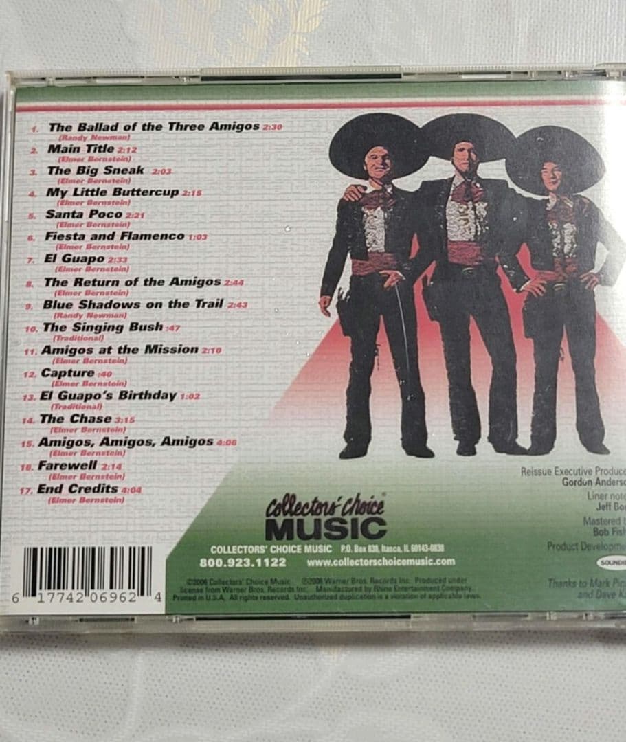 CD サボテン・ブラザース Three Amigos オリジナルサウンドトラック — image 2