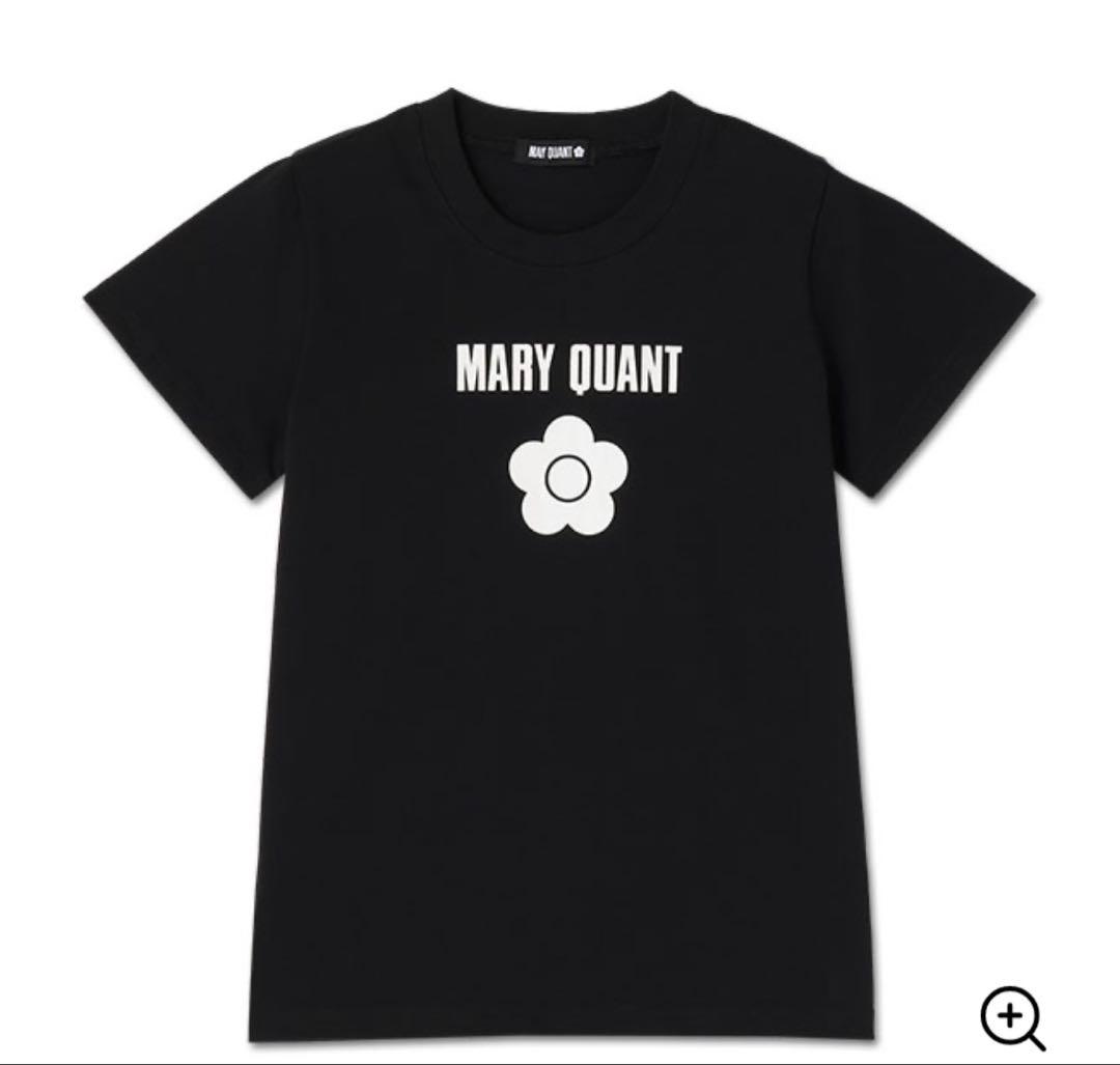 MARY QUANT デイジーロゴ Tシャツ ブラック — image 2