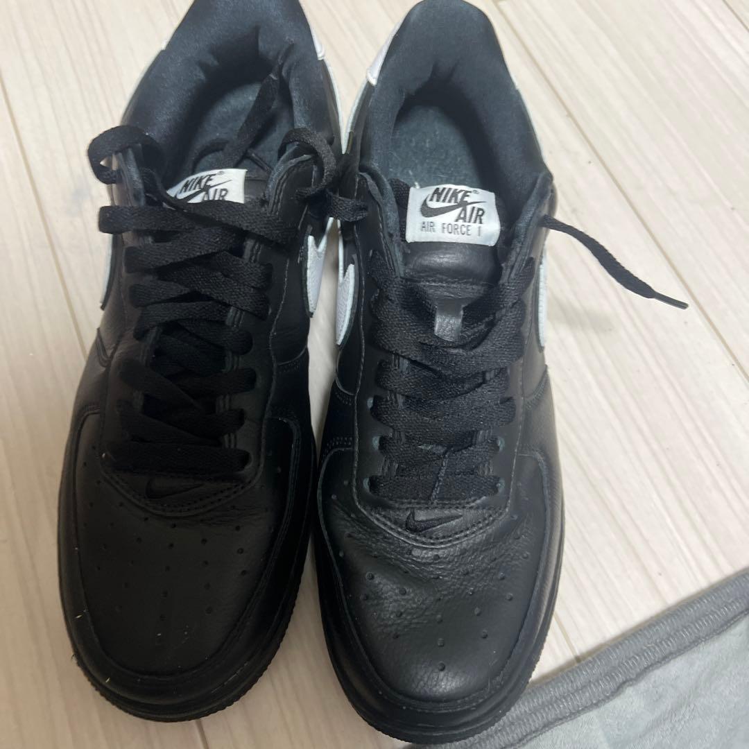 即日発送！NIKE AIR FORCE 1 ブラック ホワイト — image 4