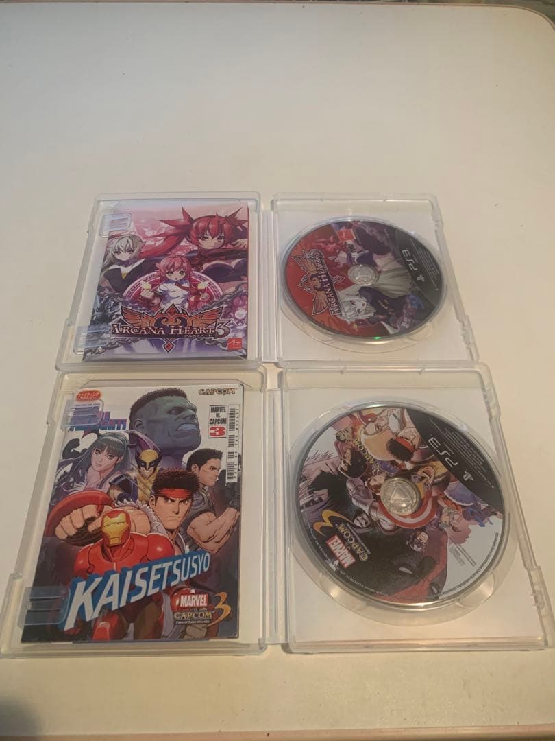 PS3 2本Marvel vs Capcom 3 Arcana Heart 3 — image 3