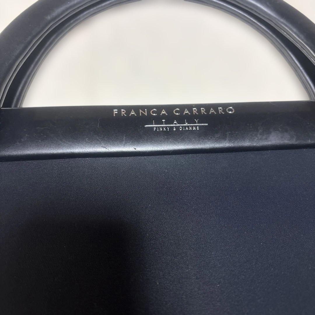 FRANCA CARRARO ハンドバッグ ブラック — image 4