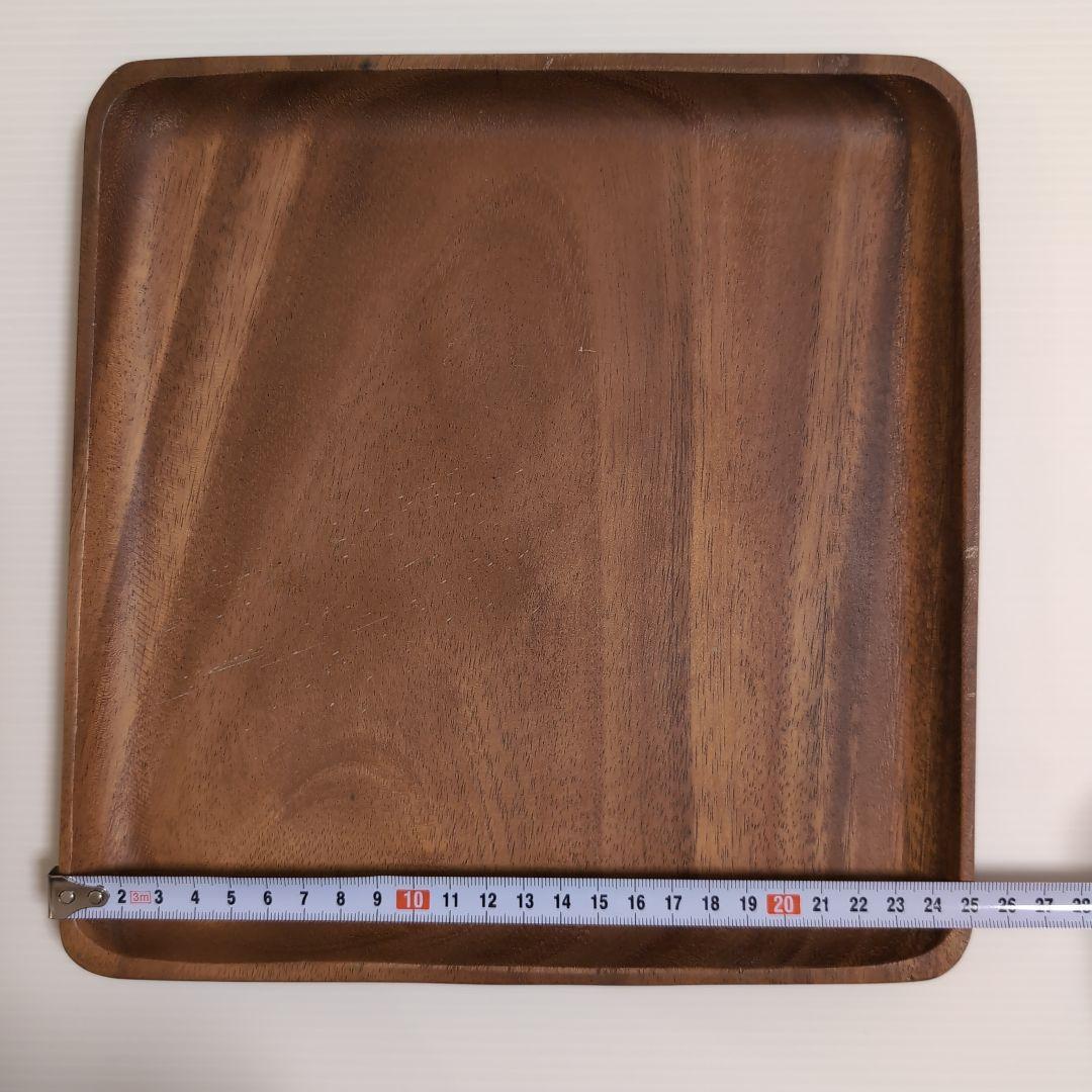 無印良品 アカシア スクエアプレート 木製 食器 — image 2