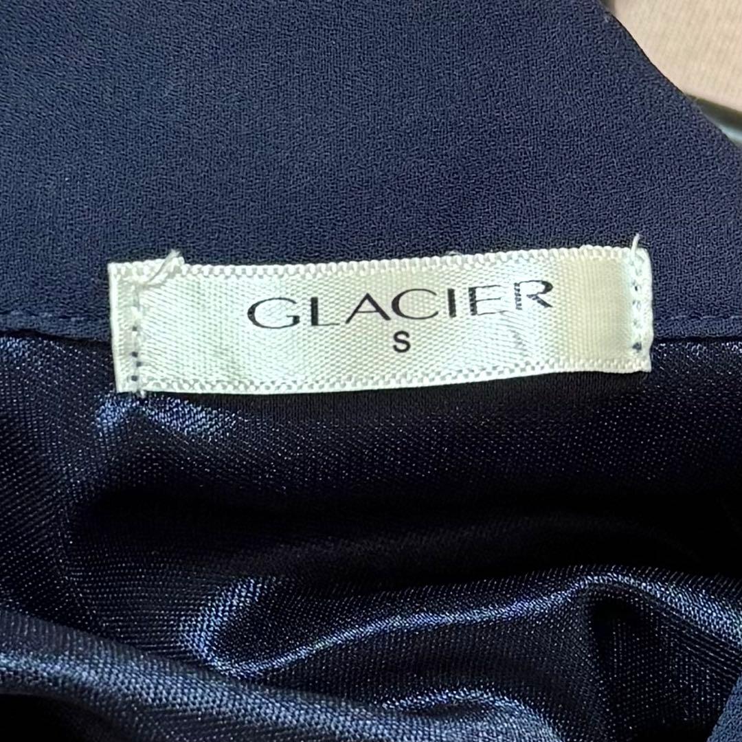 Honeys ハニーズ♡GLACIER パール付きバイカラーボウタイブラウス — image 4