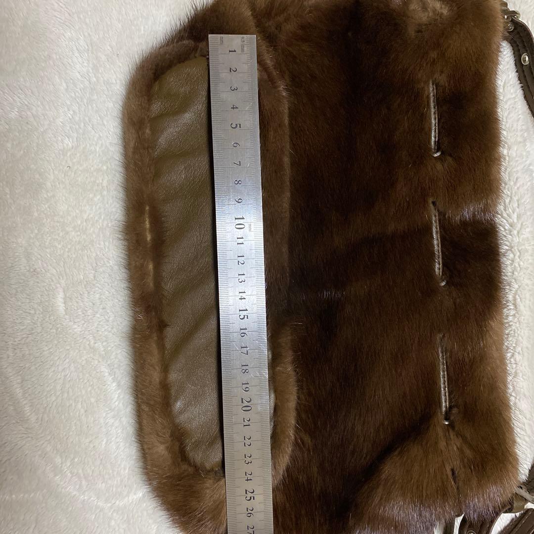 ラビットファーショルダーバック — image 3