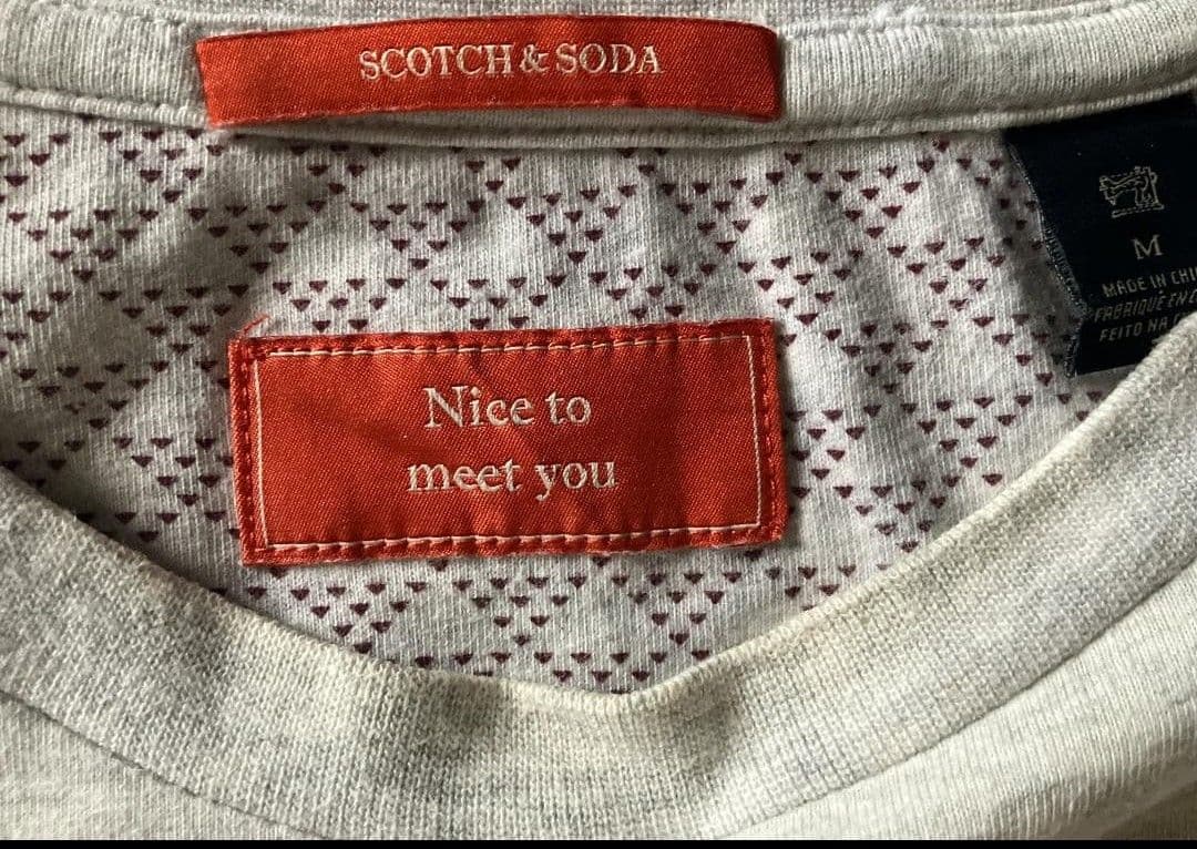 ★洗浄済★Scotch＆Soda Alpine Tシャツ 杢グレー — image 4