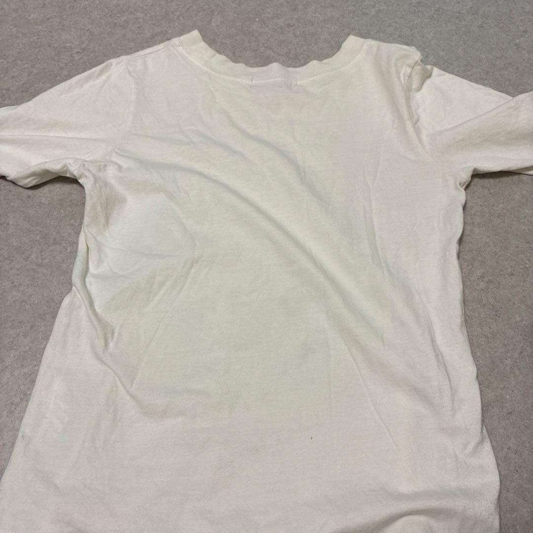 MARY QUANT Tシャツ ホワイト 刺繍ロゴ — image 4