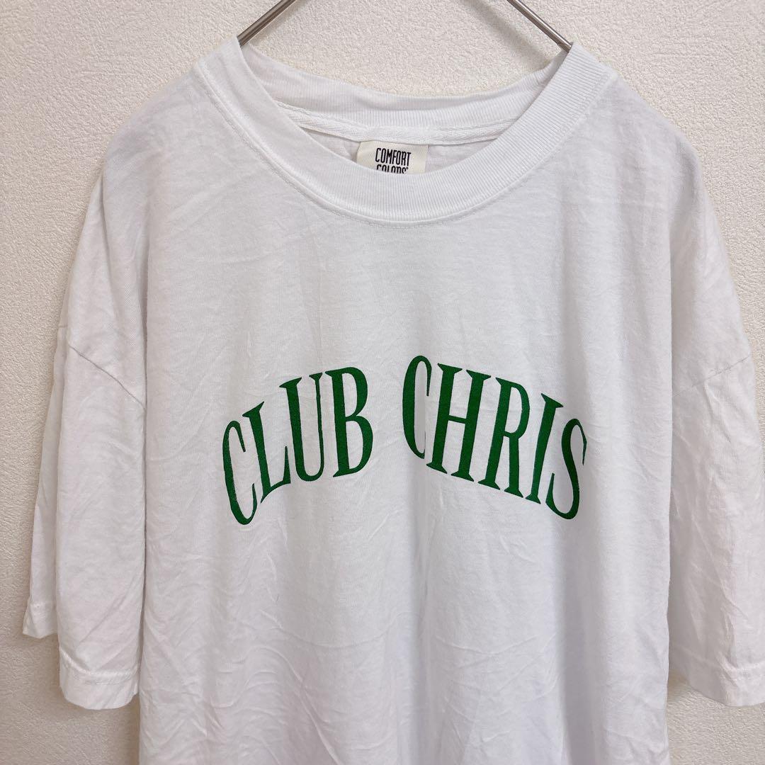 コンフォートカラーズ Tシャツ クルーネック 半袖 カレッジロゴ XL 白 綿 — image 4