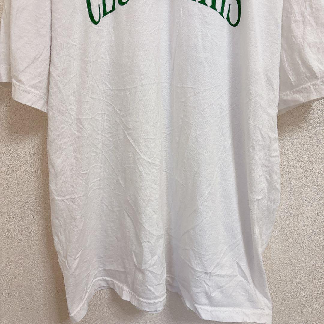コンフォートカラーズ Tシャツ クルーネック 半袖 カレッジロゴ XL 白 綿 — image 5