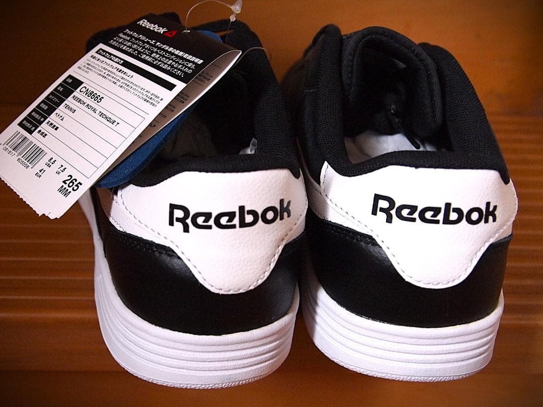 未使用★REEBOK★黒ROYAL　TECHQUE　T★黒★２６，５ｃｍ — image 5