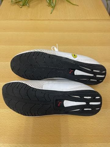 PUMA　ドリフトキャット フェラーリドライビングシューズ白メッシュ26cm — image 4