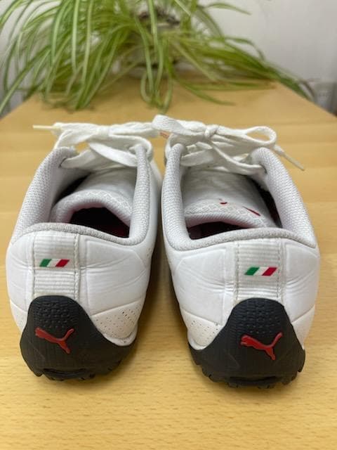 PUMA　ドリフトキャット フェラーリドライビングシューズ白メッシュ26cm — image 5
