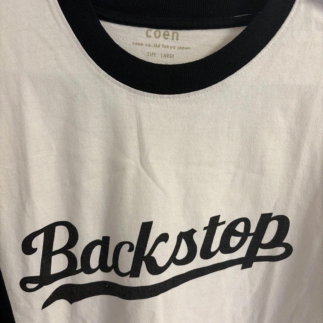 値下げ【新品未使用】coen 七分袖カットソー L — image 2