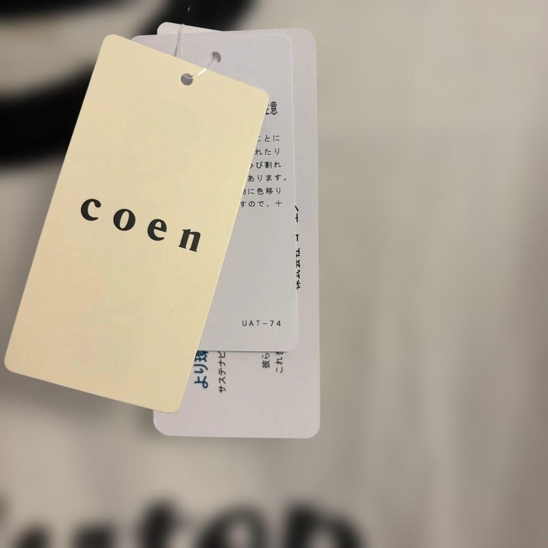 値下げ【新品未使用】coen 七分袖カットソー L — image 5