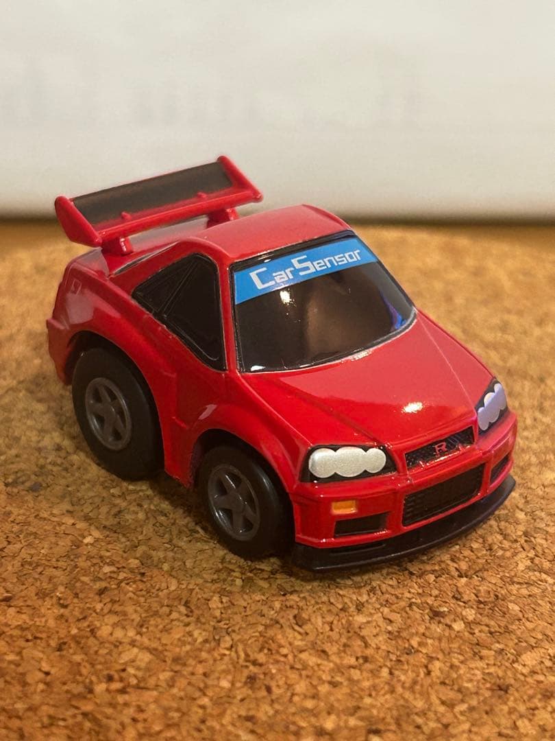 チョロQ スカイラインGT-R BNR34 カーセンサー特注 — image 2
