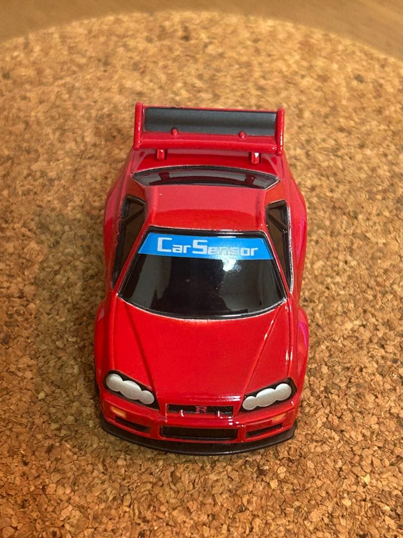 チョロQ スカイラインGT-R BNR34 カーセンサー特注 — image 4