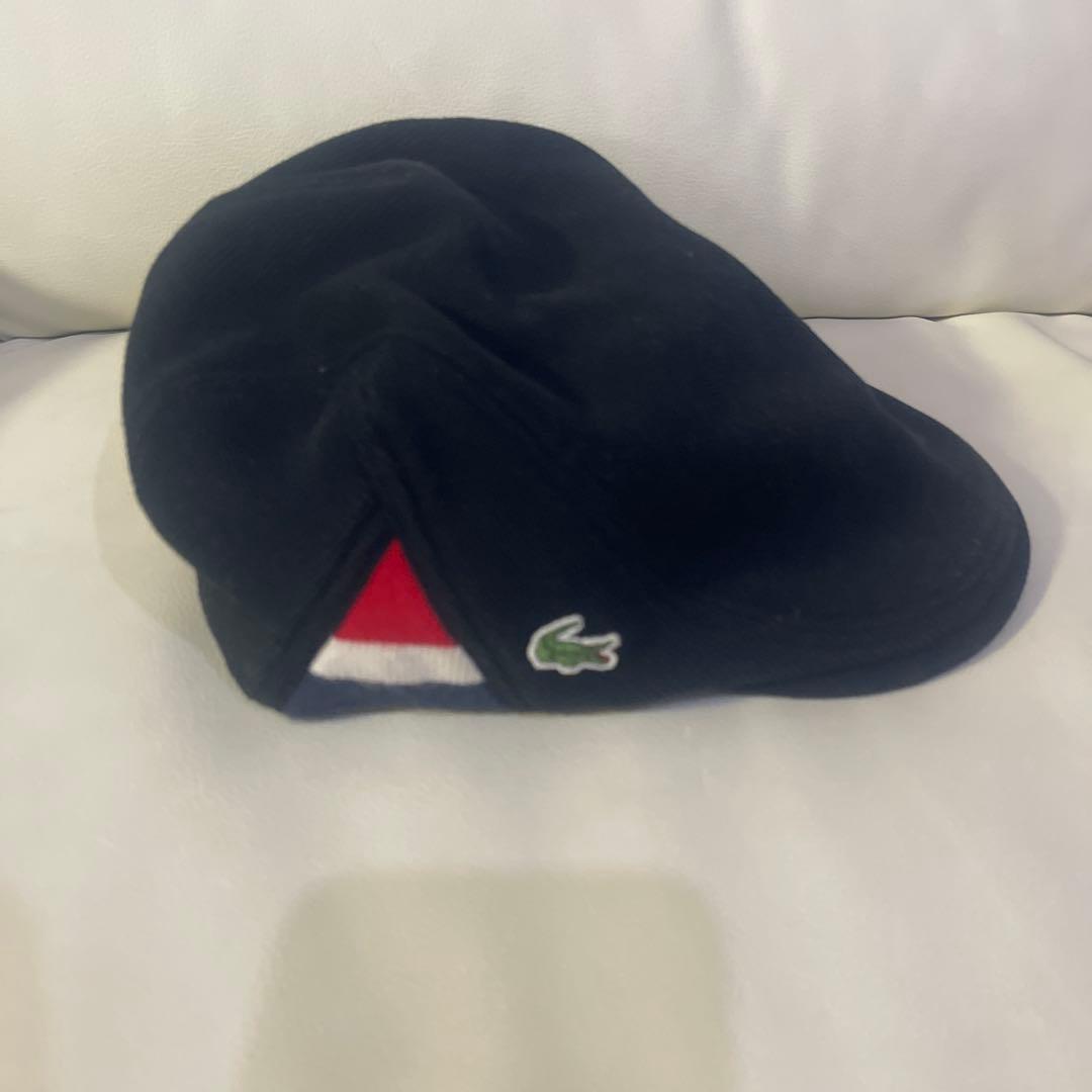 【希少・日本製】LACOSTE ラコステ ハンチング帽 トリコロール 58cm — image 2